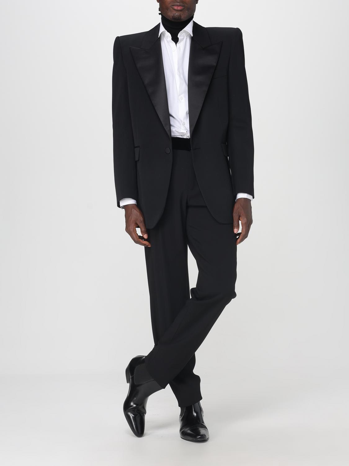 Saint Laurent Jacket Men Black SAINT LAURENT