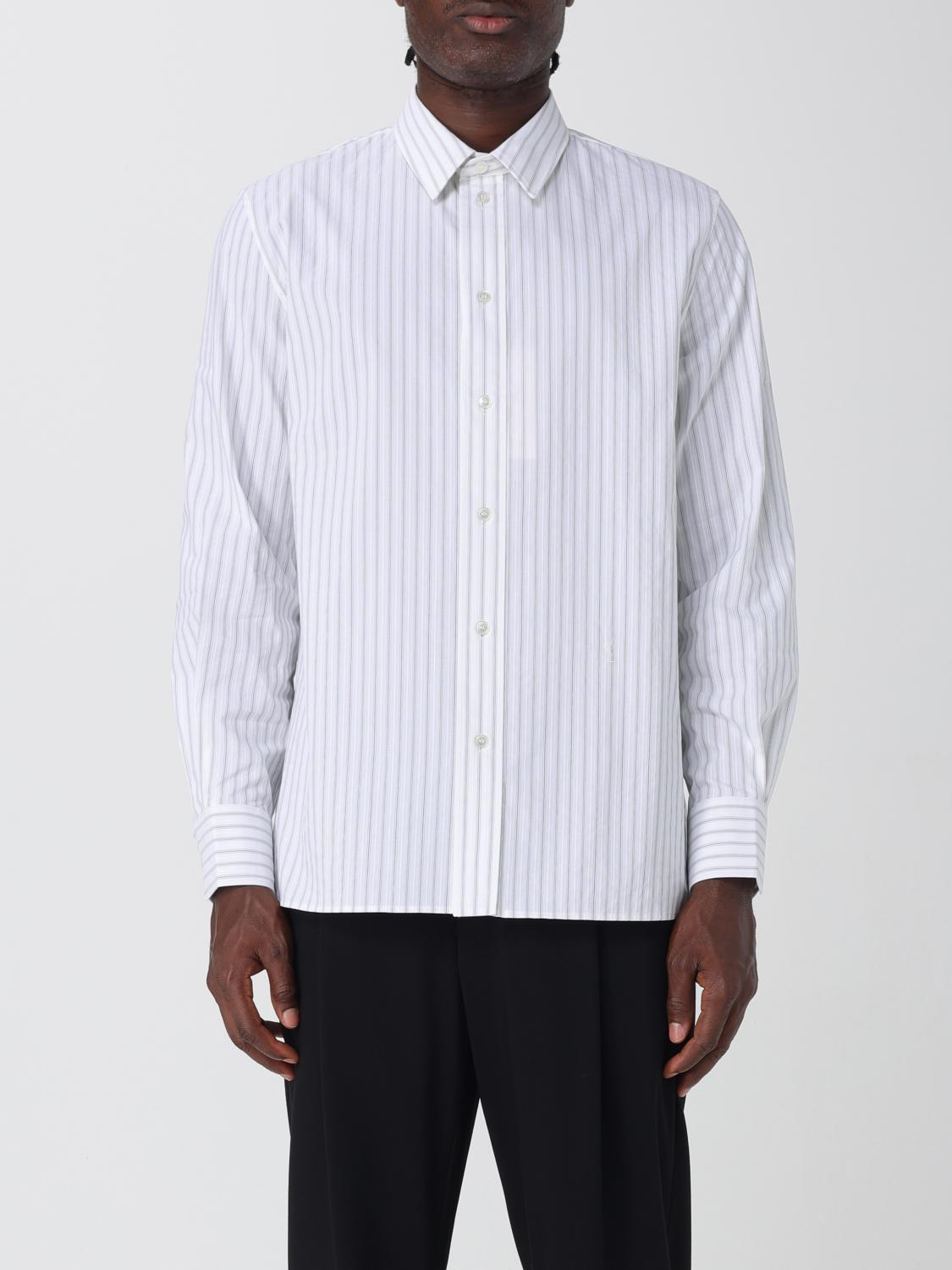 Saint Laurent Shirt Men White SAINT LAURENT