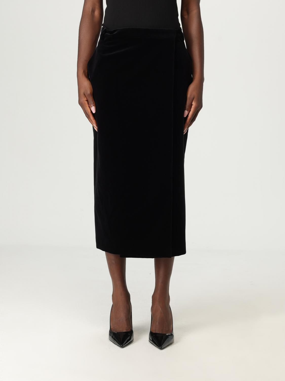 Saint Laurent Skirt Woman Black SAINT LAURENT