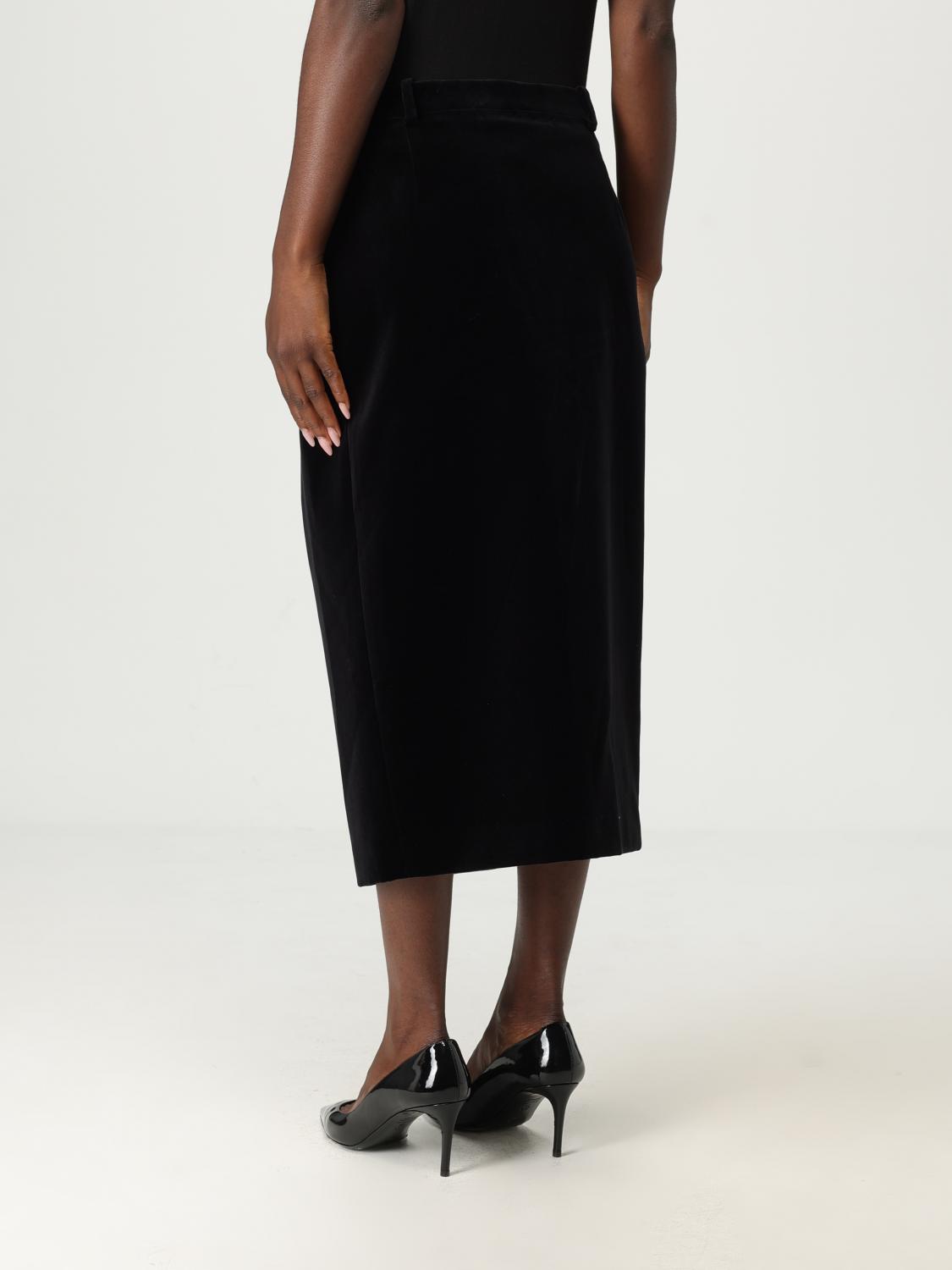 Saint Laurent Skirt Woman Black SAINT LAURENT