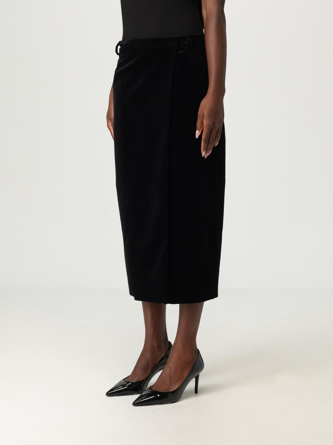 Saint Laurent Skirt Woman Black SAINT LAURENT