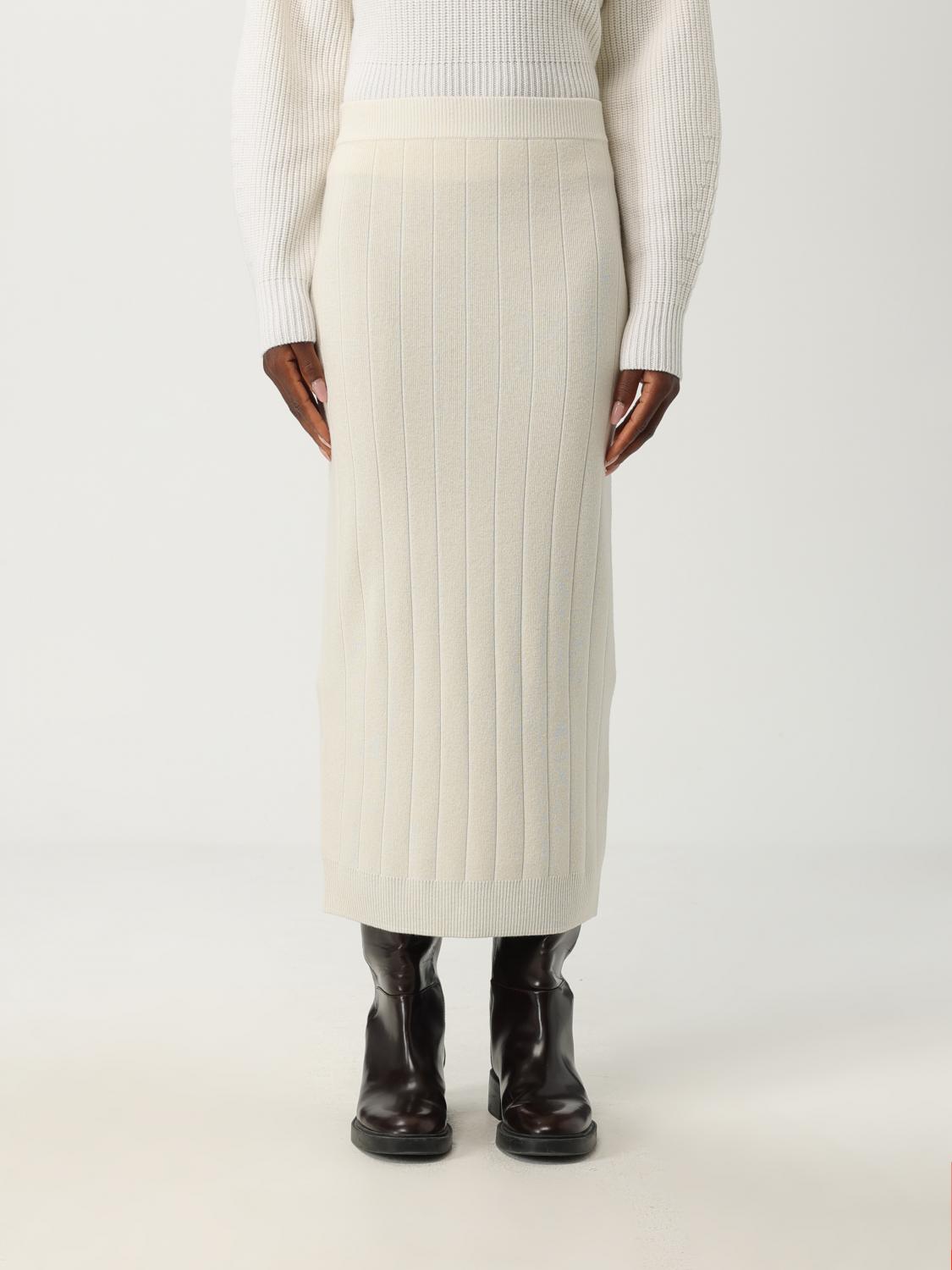 Max Mara Skirt Woman White MAX MARA