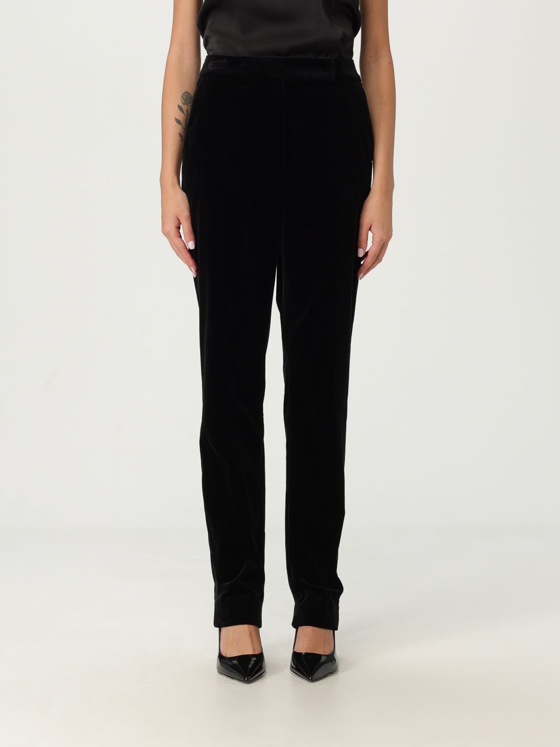 Max Mara Pants Woman Black MAX MARA