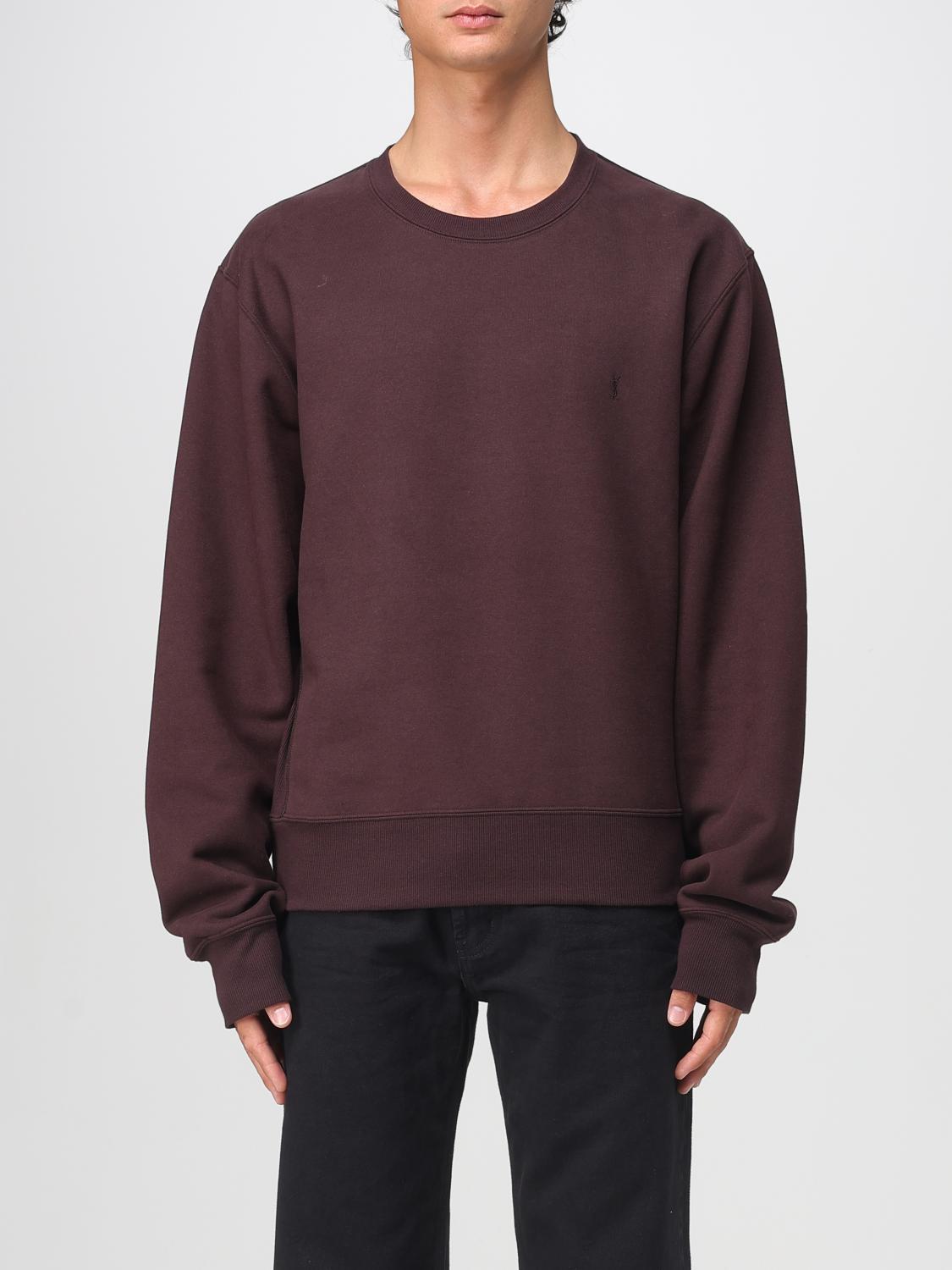 Saint Laurent Men Saint Laurent Men Saint Laurent Basic Cotton Sweatshirt SAINT LAURENT