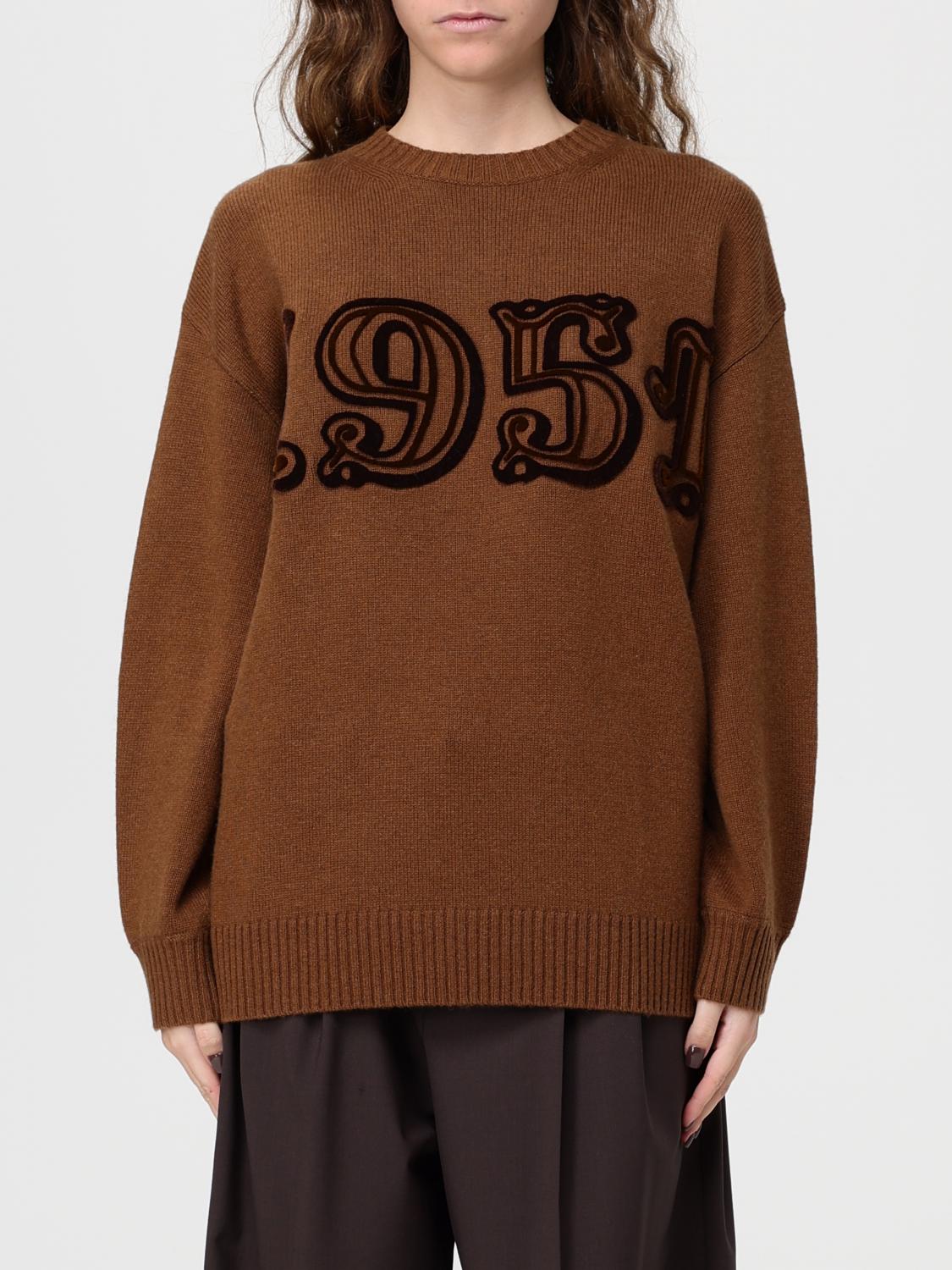 Max Mara Sweater Woman Leather MAX MARA