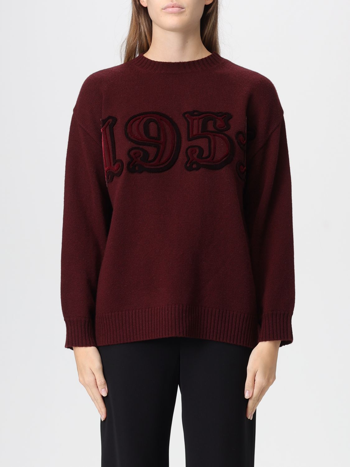 Max Mara Sweater Woman Cherry MAX MARA