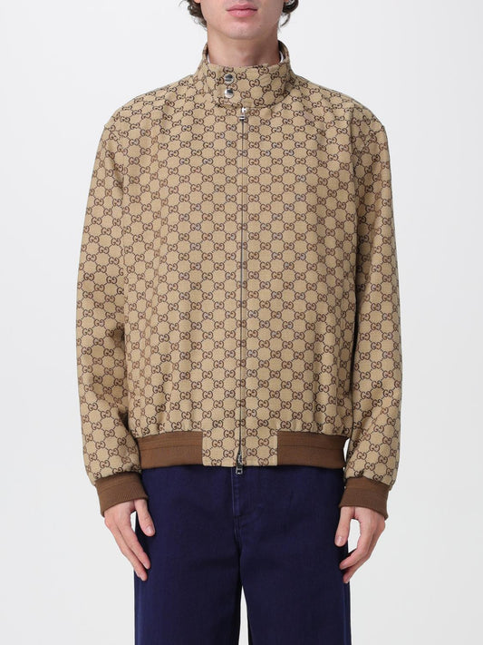 Gucci Jacket Men Camel GUCCI