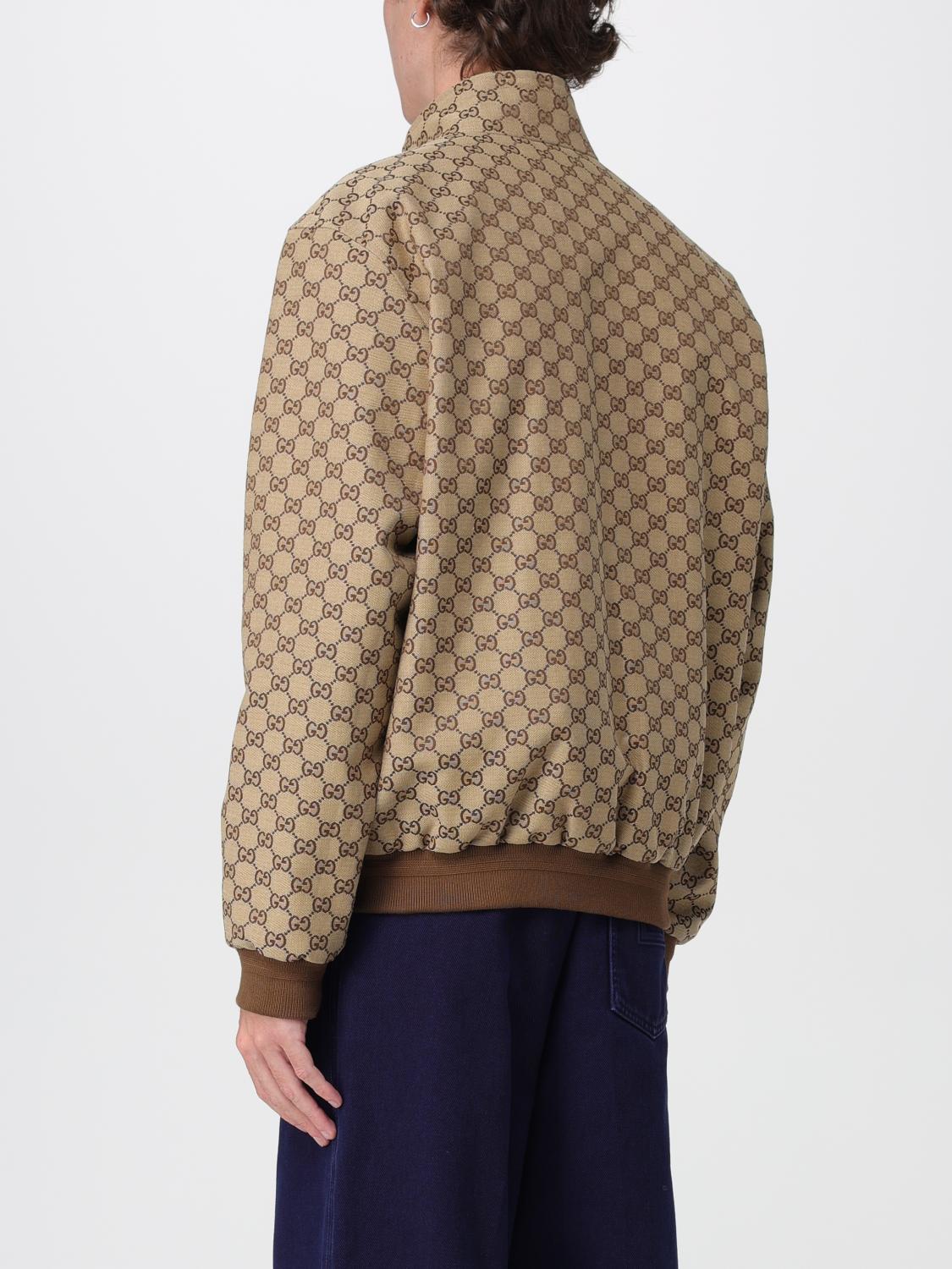 Gucci Jacket Men Camel GUCCI