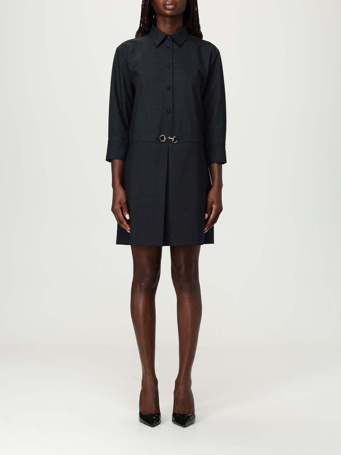 Gucci Dress Woman Grey GUCCI