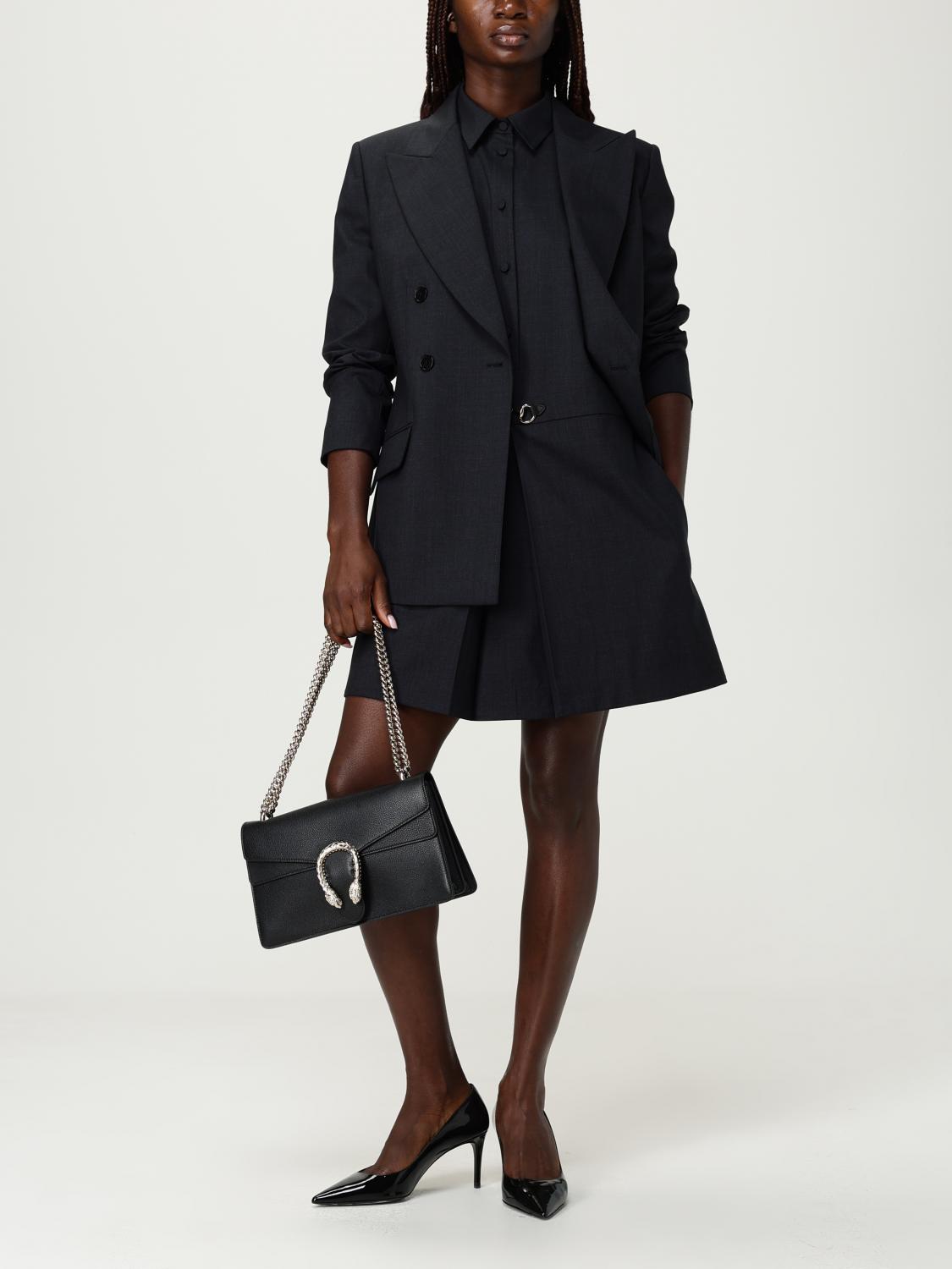 Gucci Dress Woman Grey GUCCI