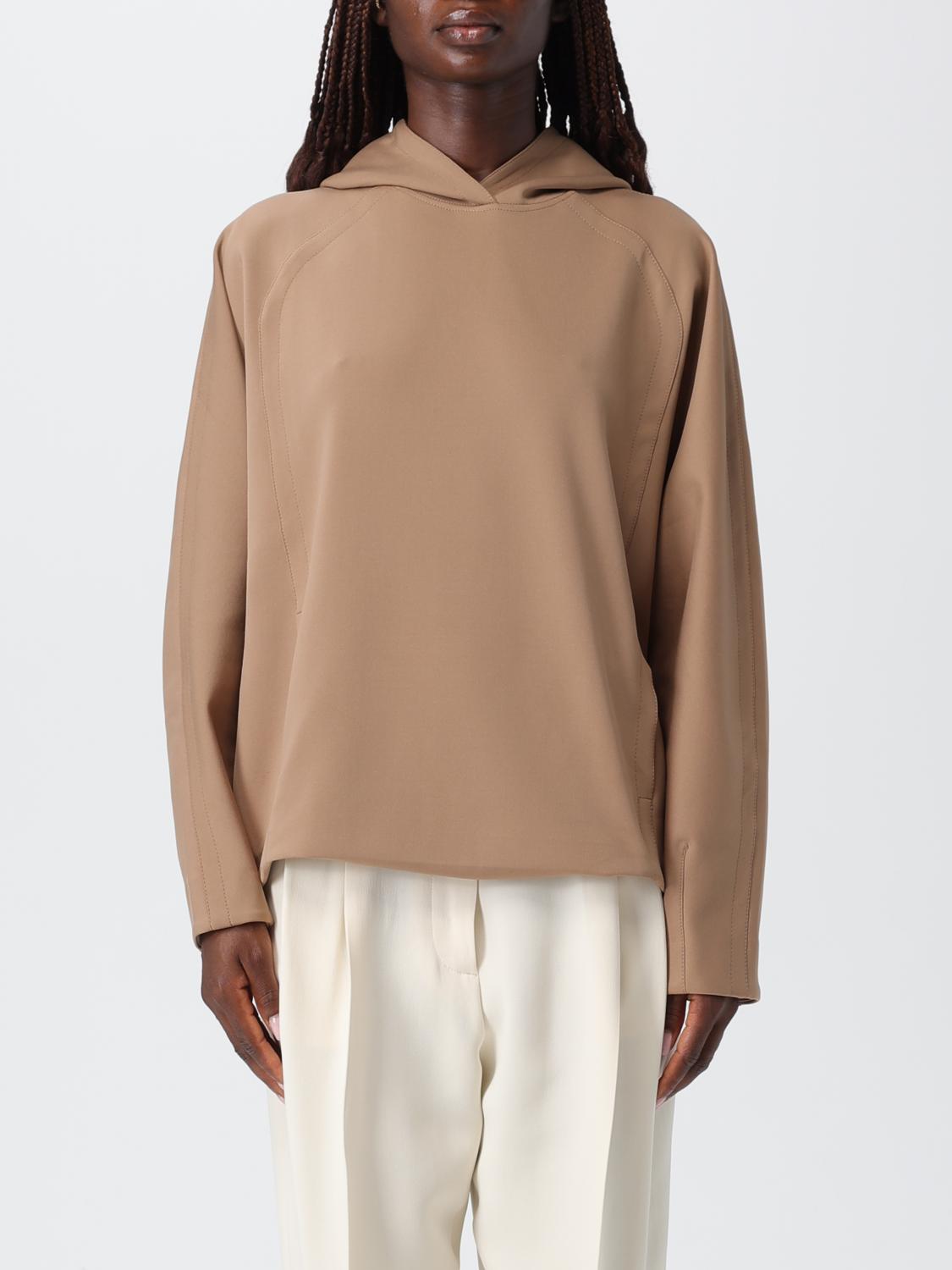 Max Mara Sweatshirt Woman Brown MAX MARA