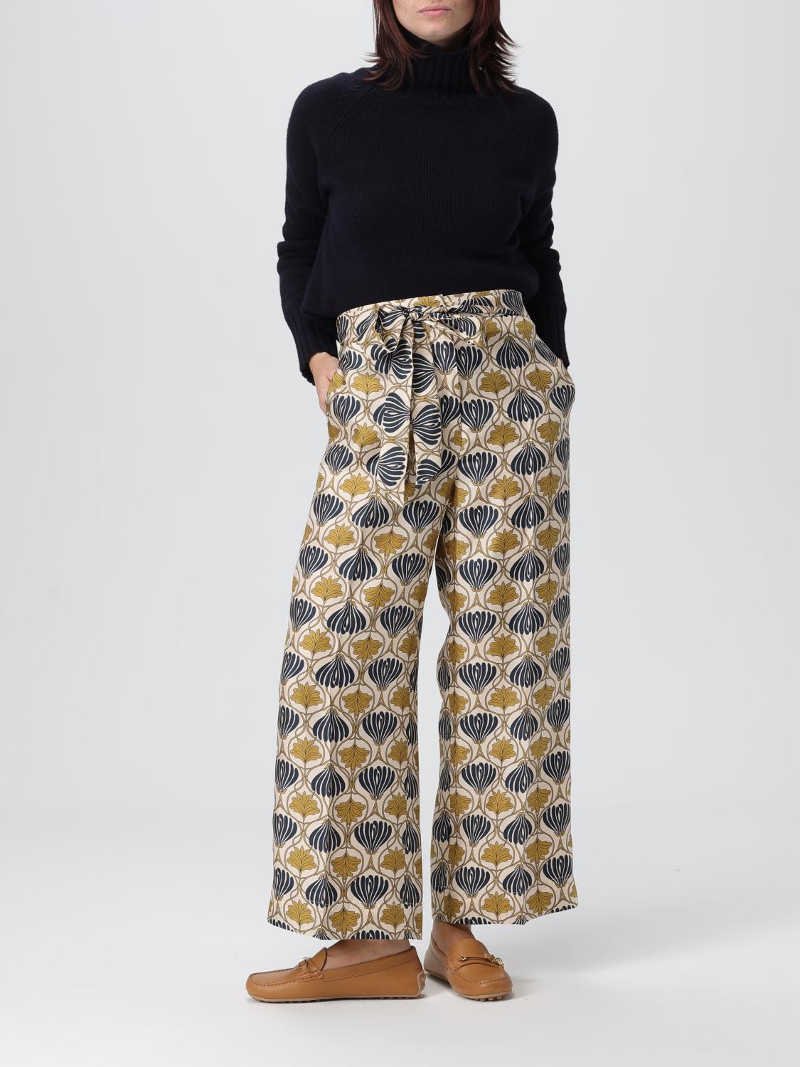 Max Mara Pants Woman Yellow MAX MARA