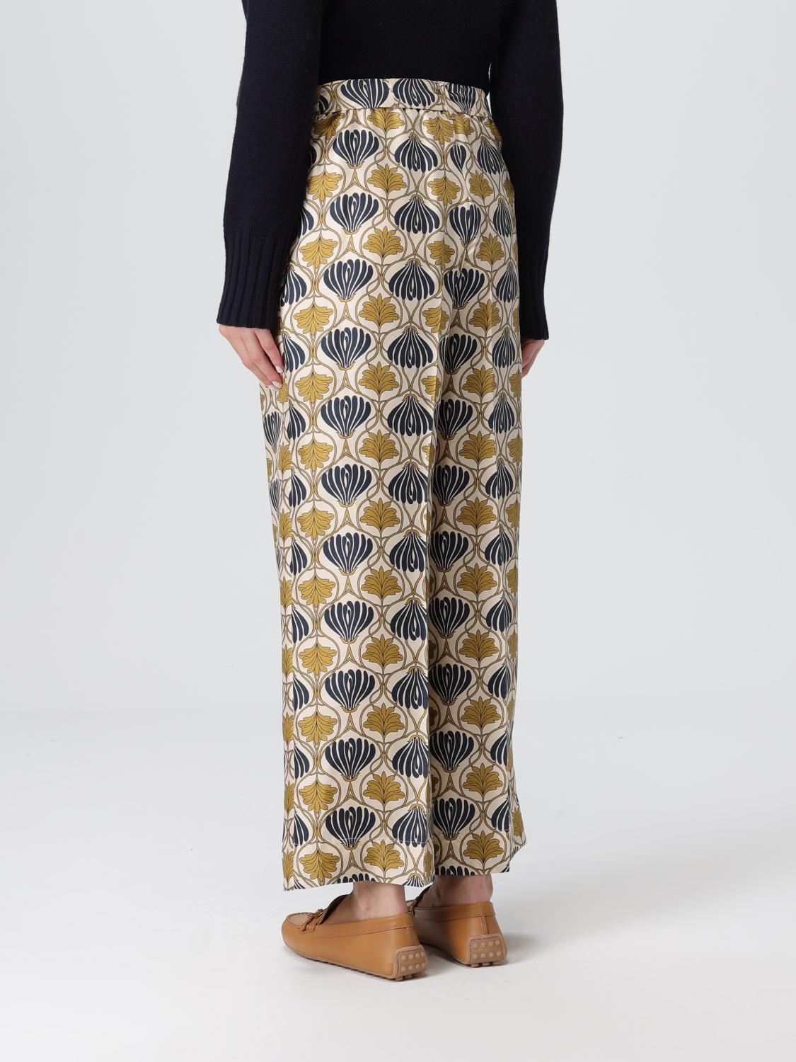 Max Mara Pants Woman Yellow MAX MARA