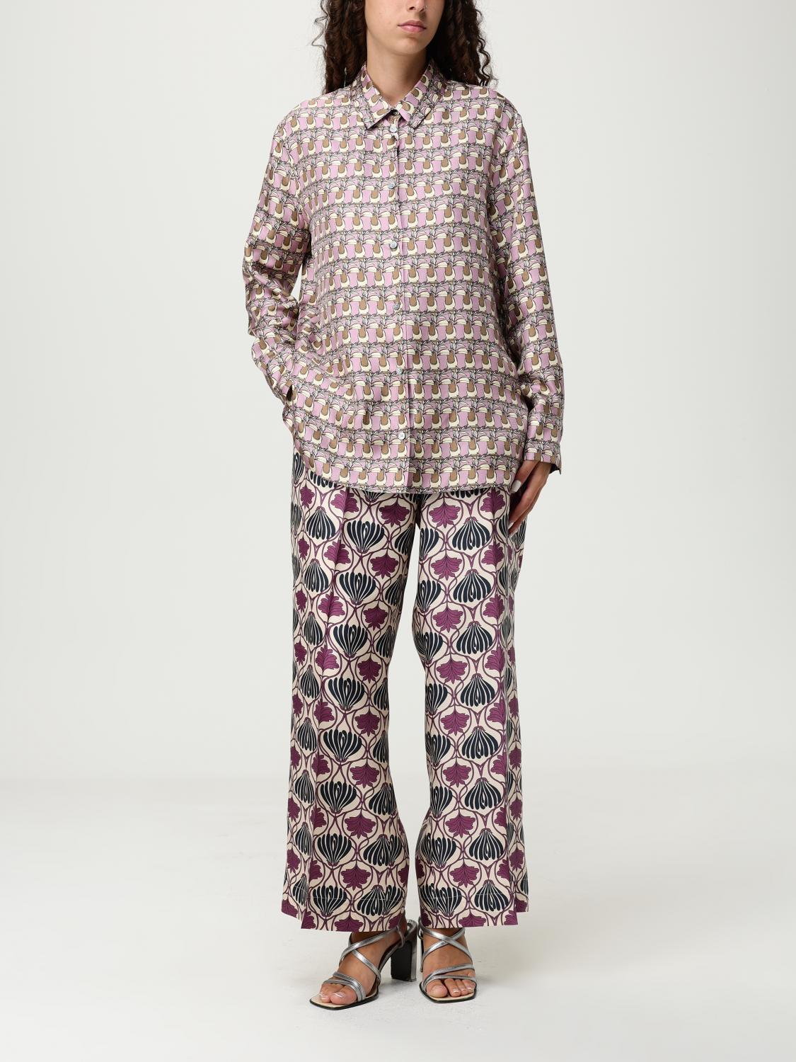 Max Mara Pants Woman Violet MAX MARA