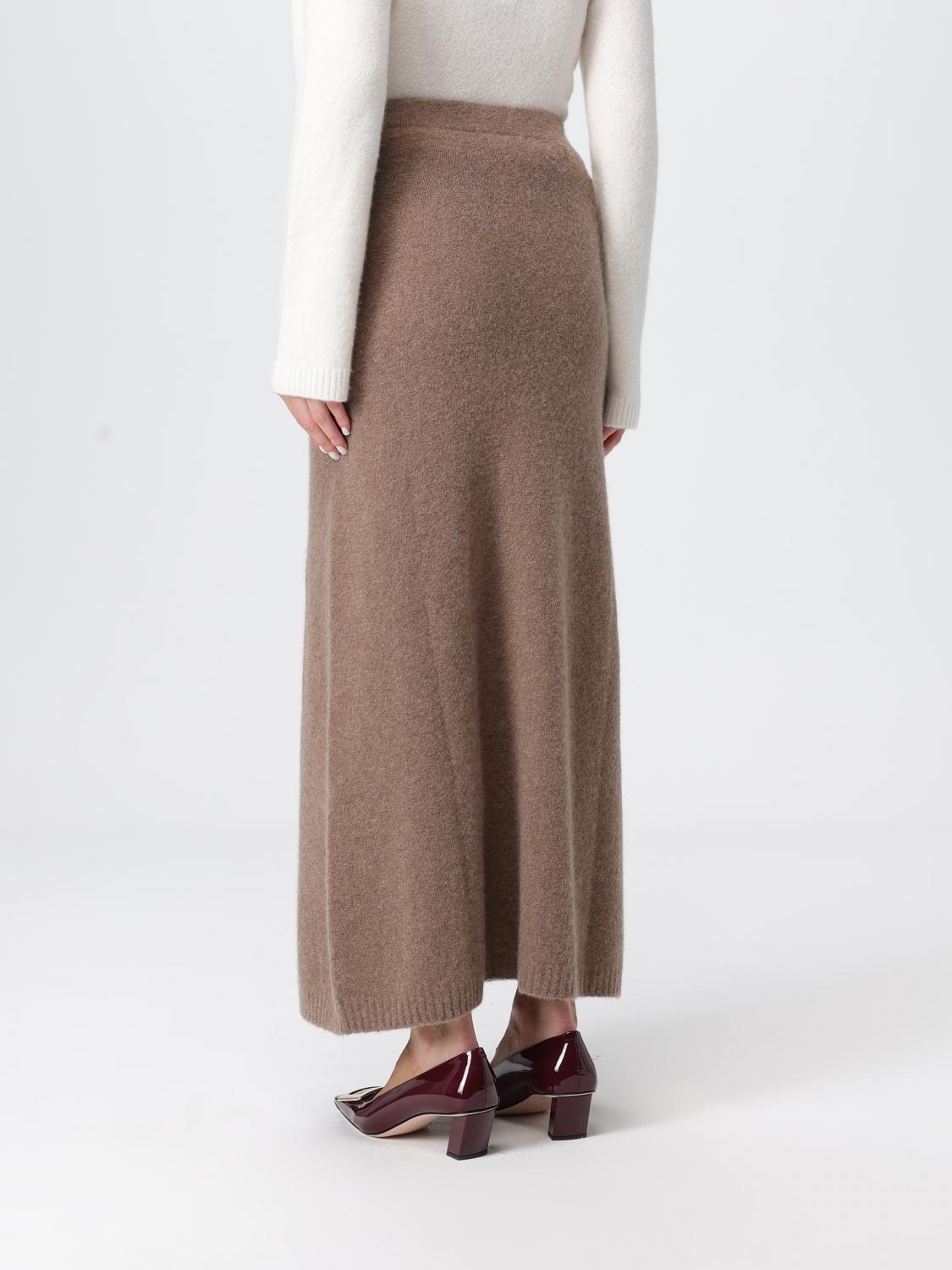 Max Mara Skirt Woman Grey MAX MARA