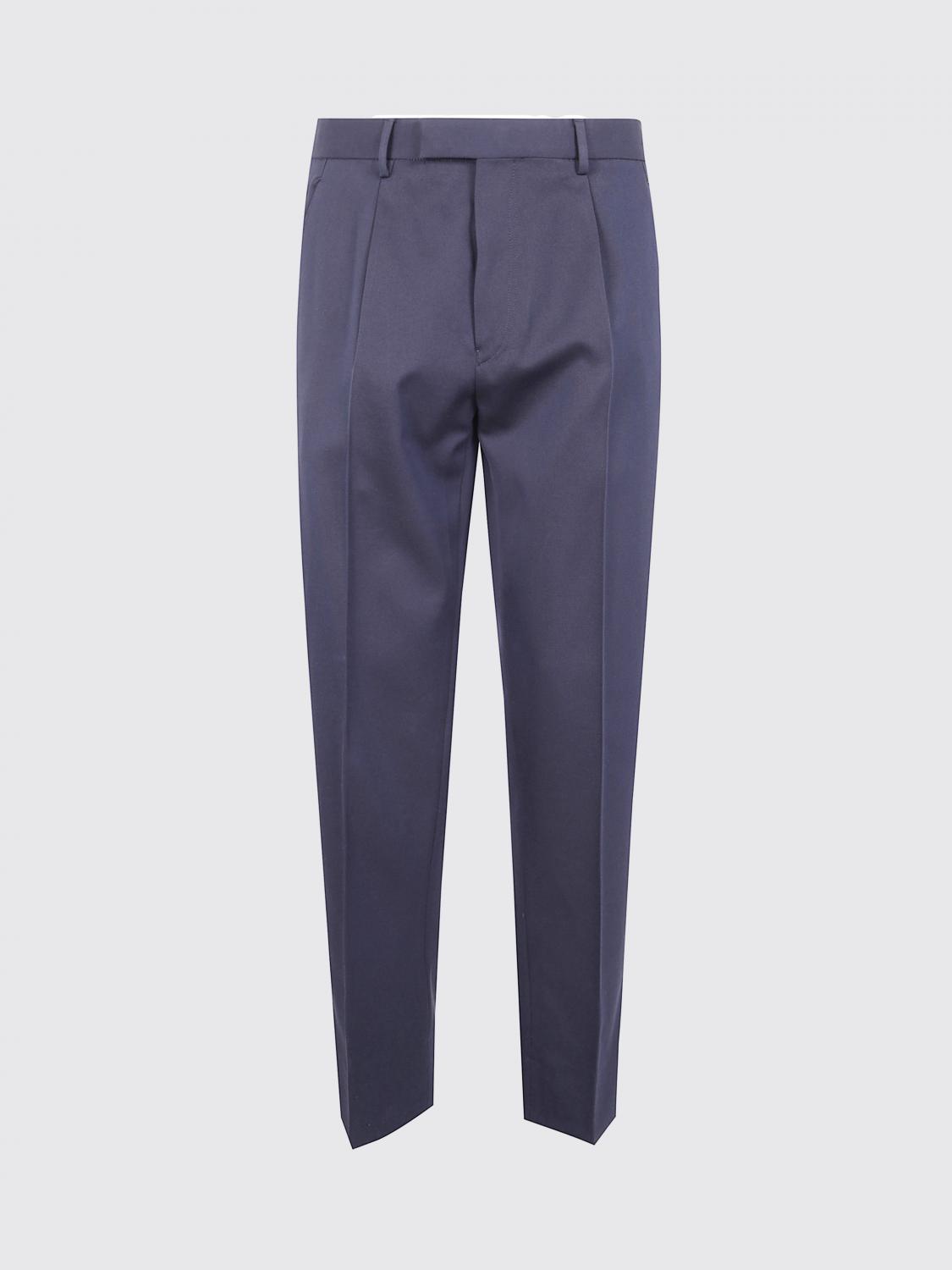 Zegna Pants Men Navy ZEGNA
