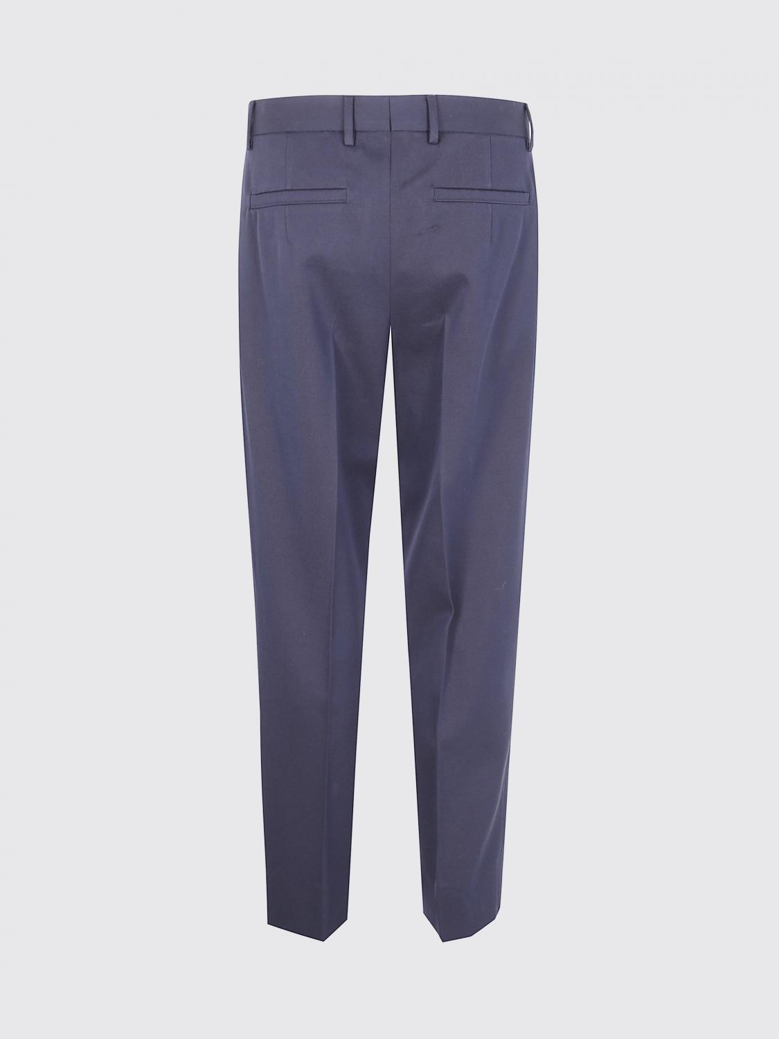 Zegna Pants Men Navy ZEGNA