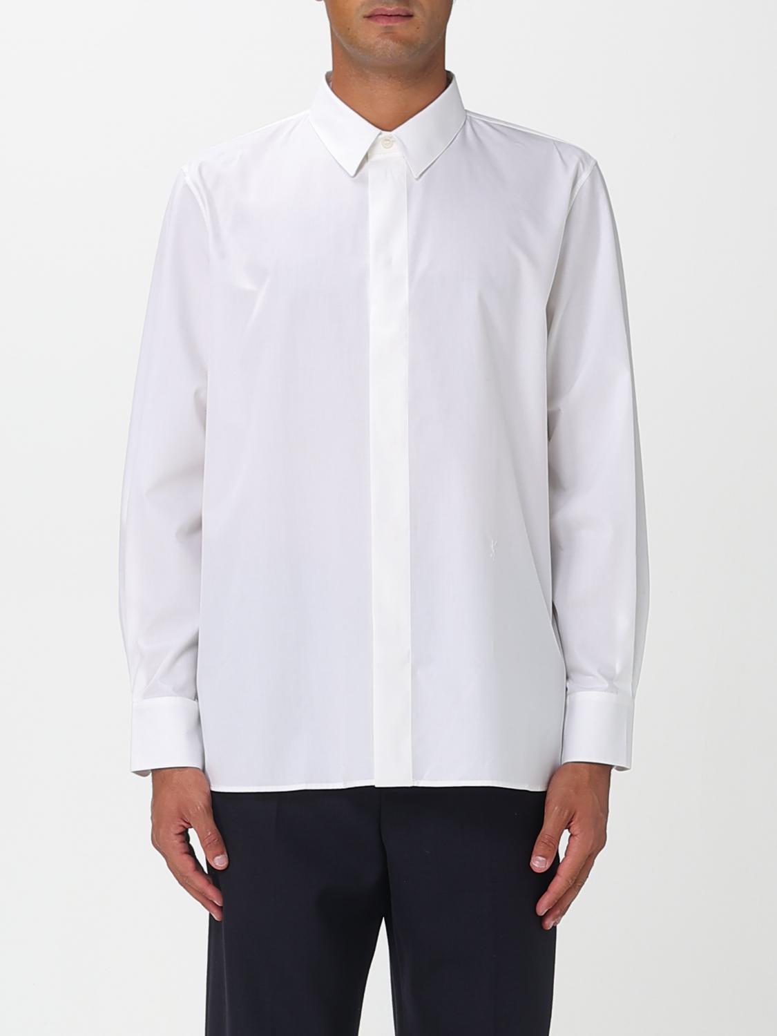 Saint Laurent Shirt Men White SAINT LAURENT