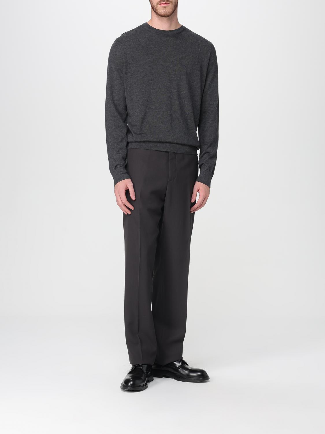 Zegna Sweater Men Grey ZEGNA