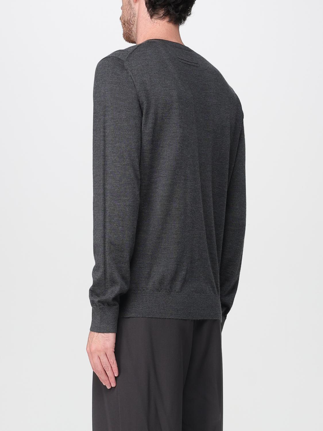 Zegna Sweater Men Grey ZEGNA
