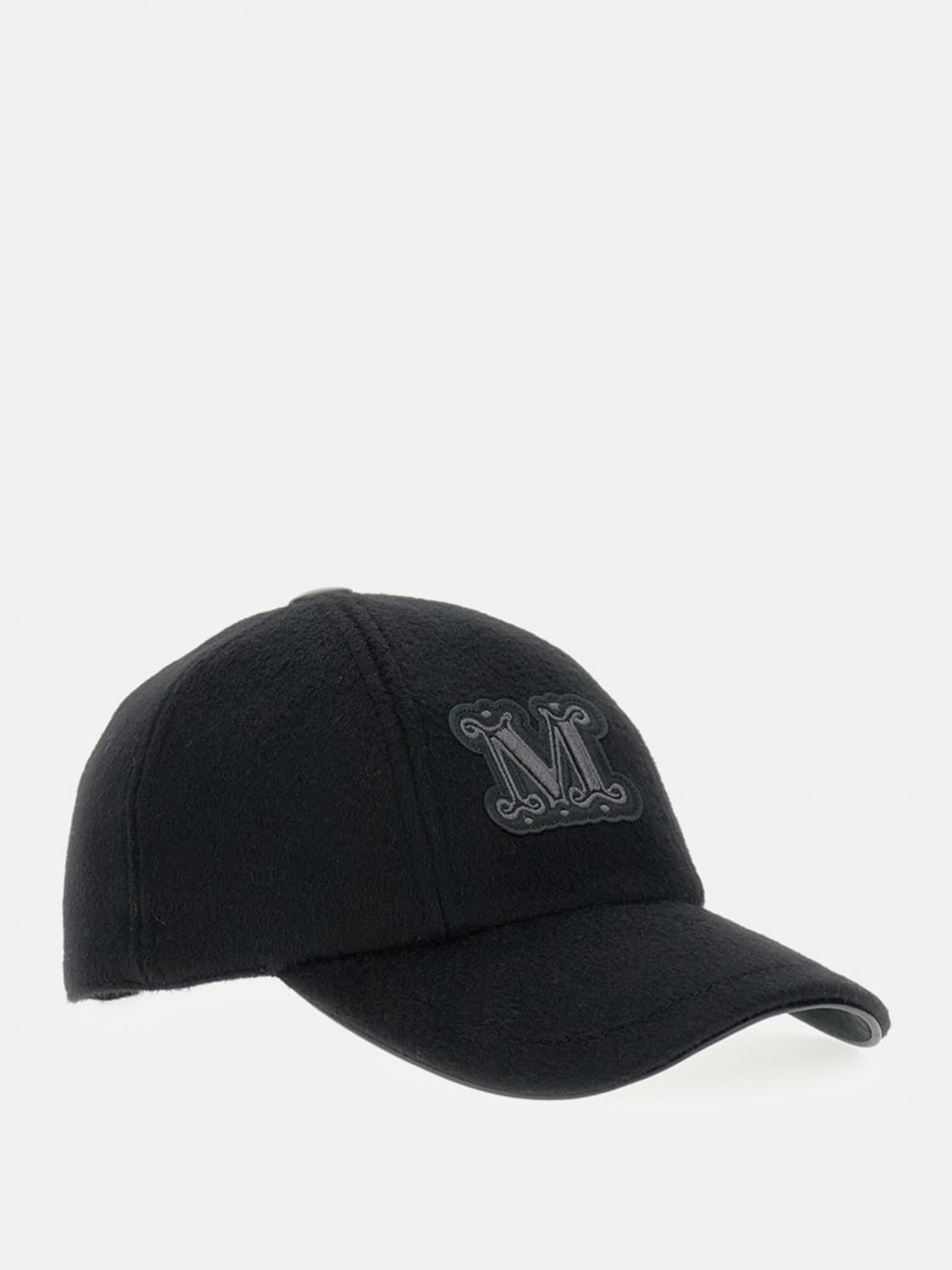 Max Mara Hat Woman Black MAX MARA