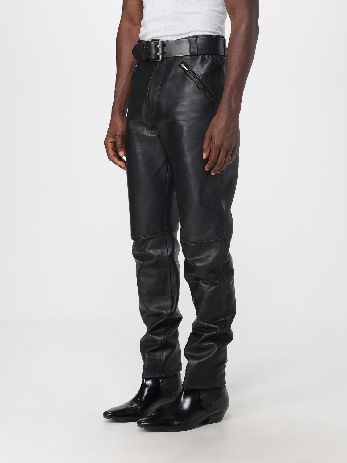 Saint Laurent Pants Men Black SAINT LAURENT