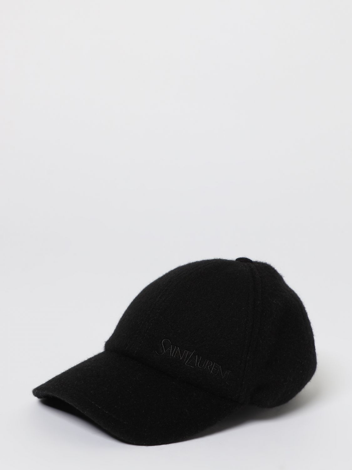 Saint Laurent Hat Men Black SAINT LAURENT
