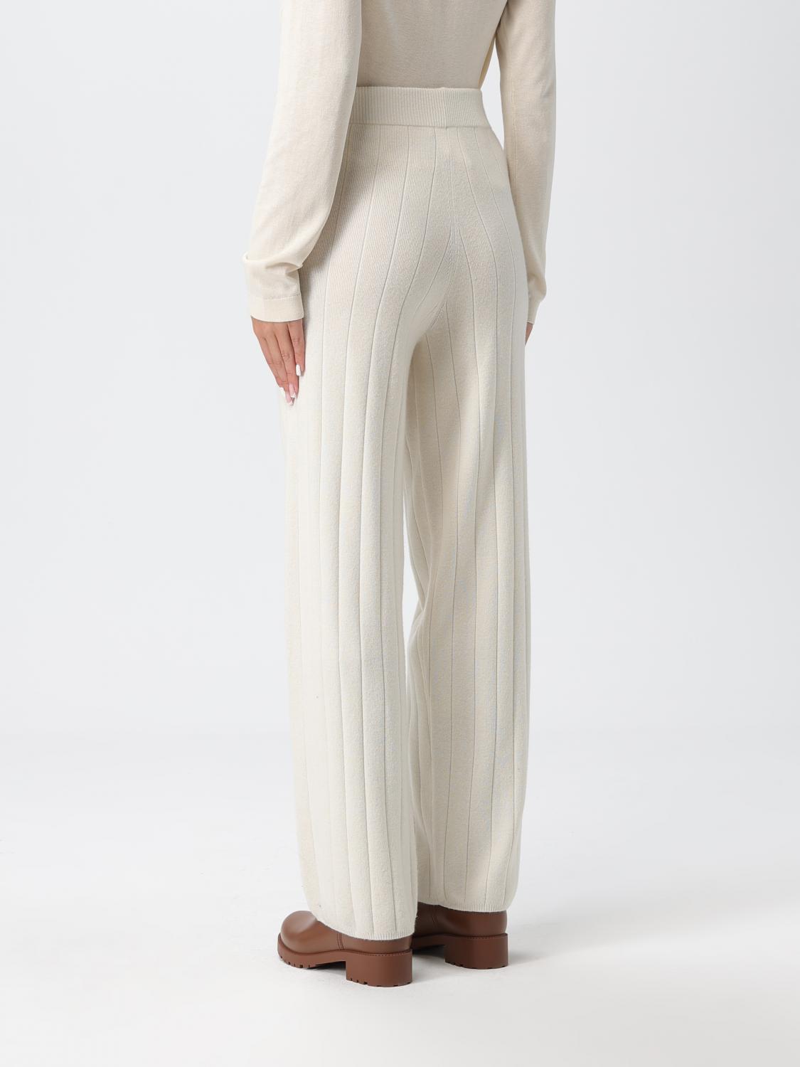 Max Mara Pants Woman White MAX MARA