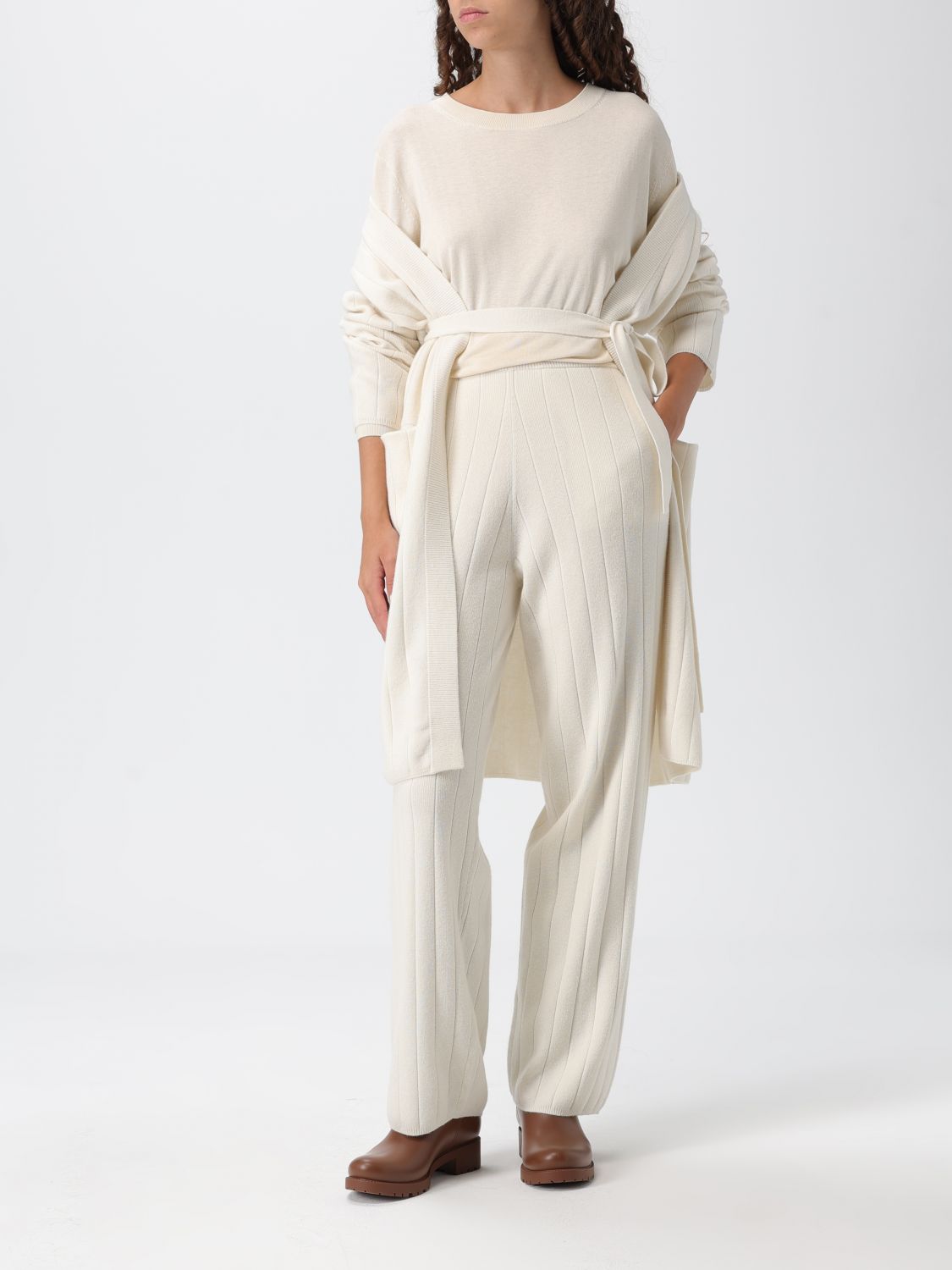 Max Mara Sweater Woman White MAX MARA