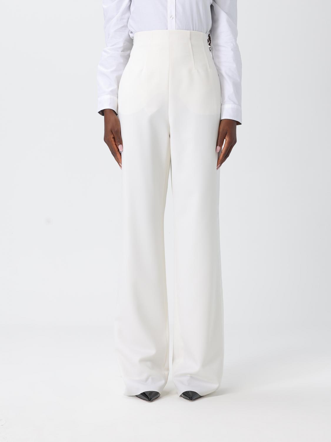 Max Mara Pants Woman White MAX MARA