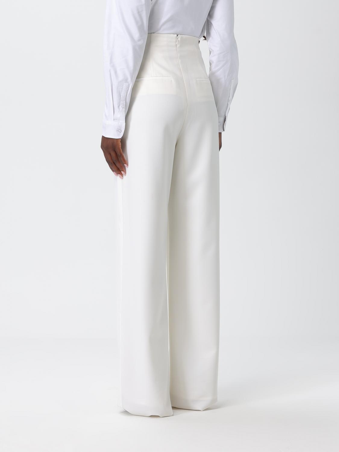 Max Mara Pants Woman White MAX MARA