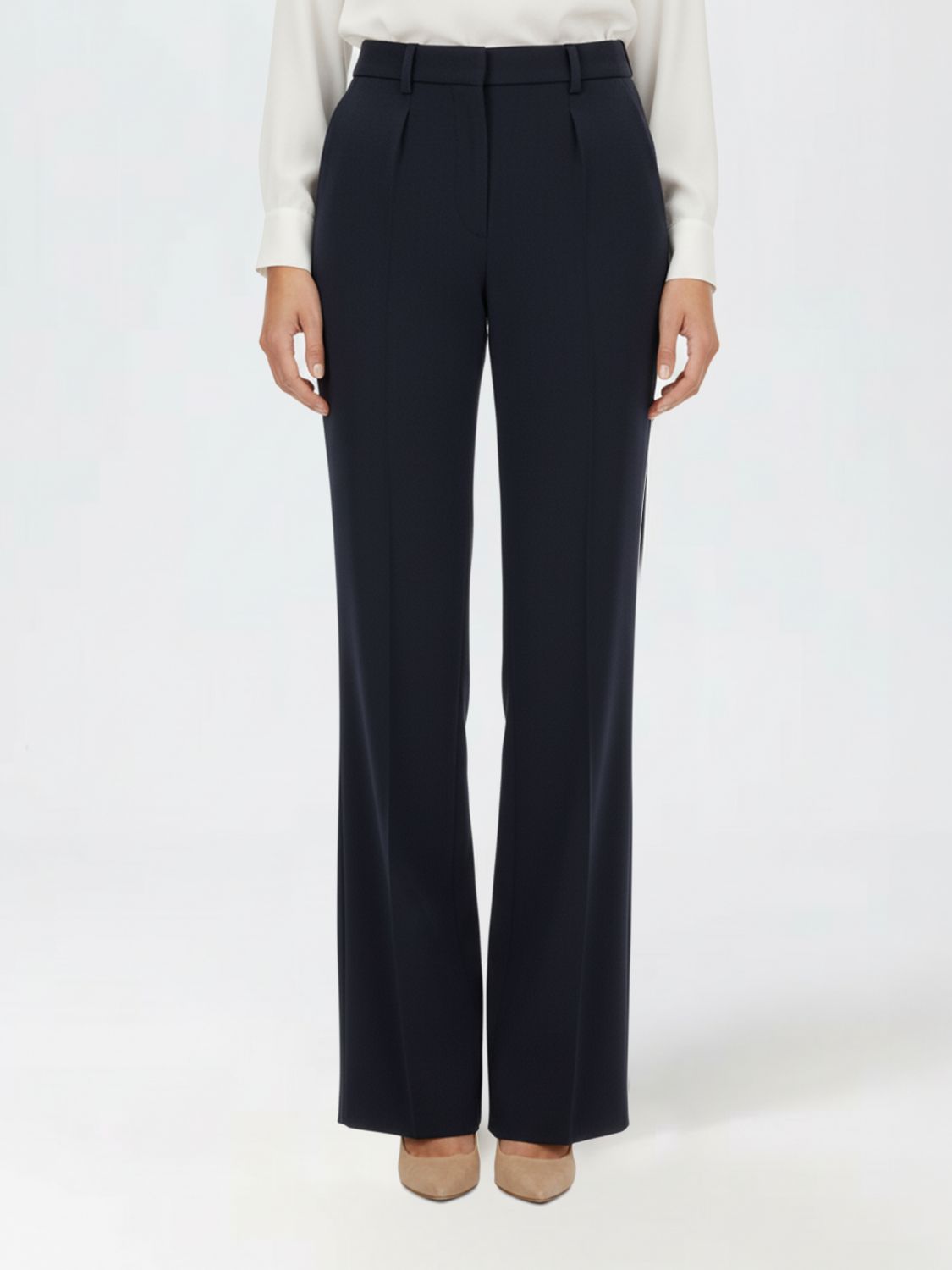 Max Mara Pants Woman Blue MAX MARA