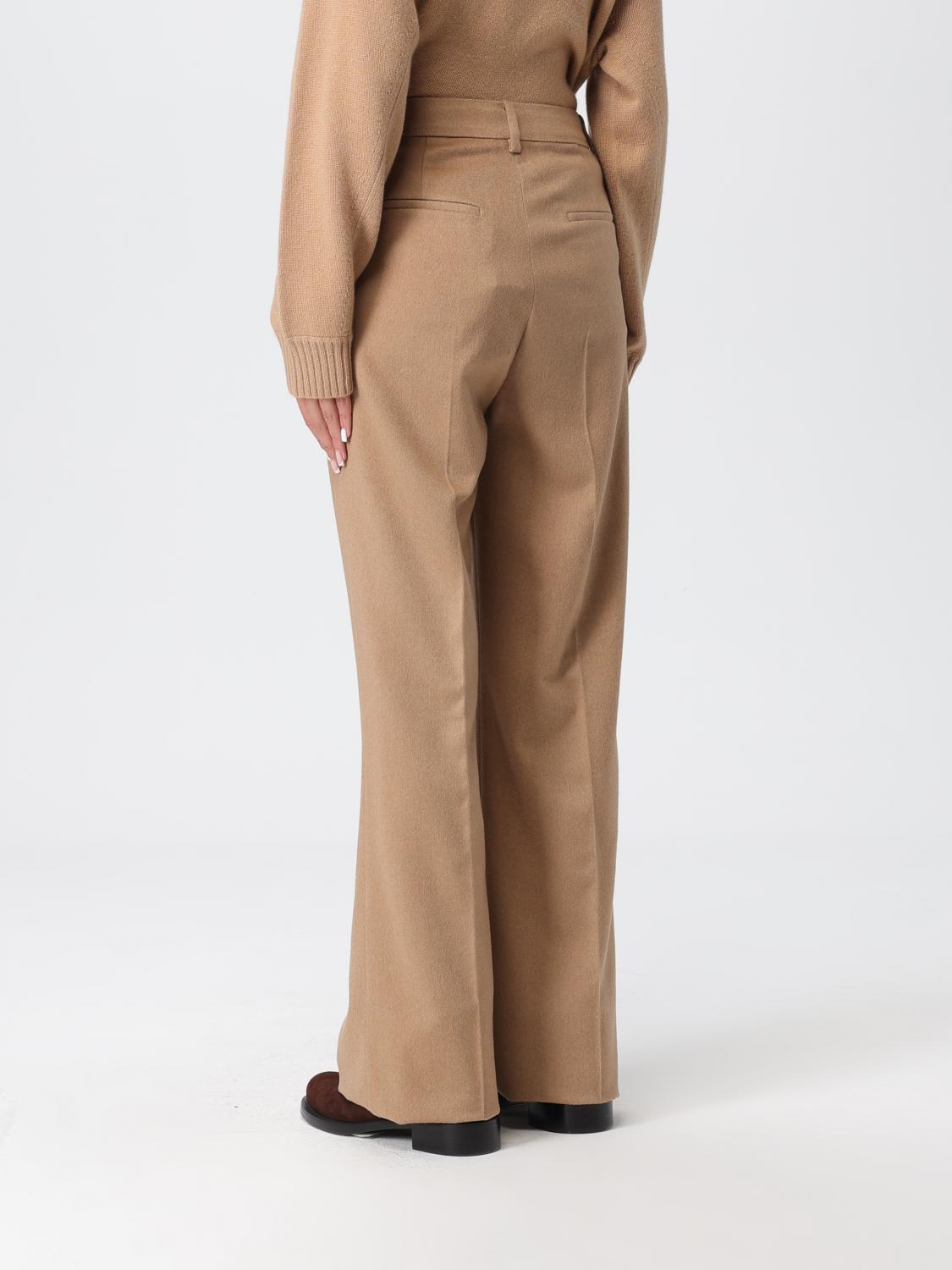 Max Mara Pants Woman Camel MAX MARA