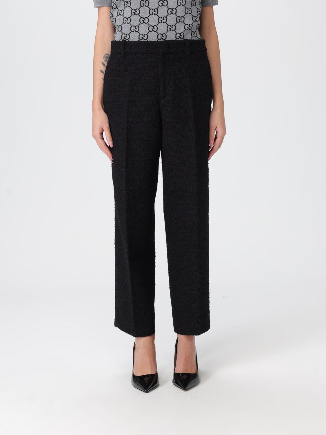 Gucci Pants Woman Black GUCCI