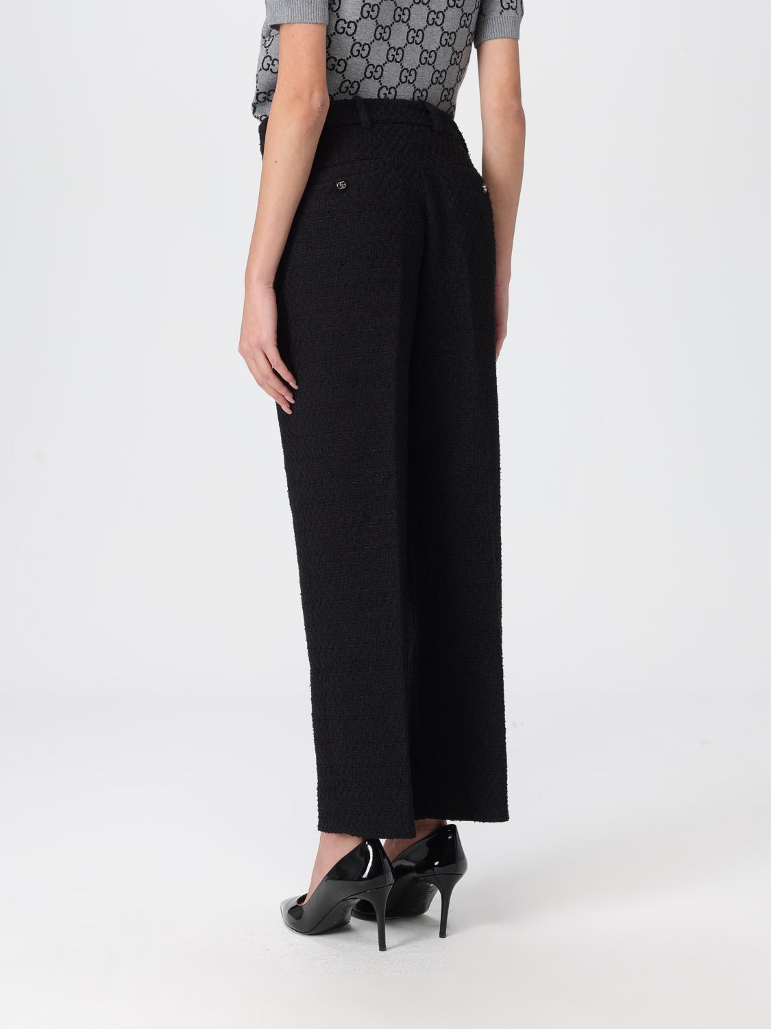 Gucci Pants Woman Black GUCCI