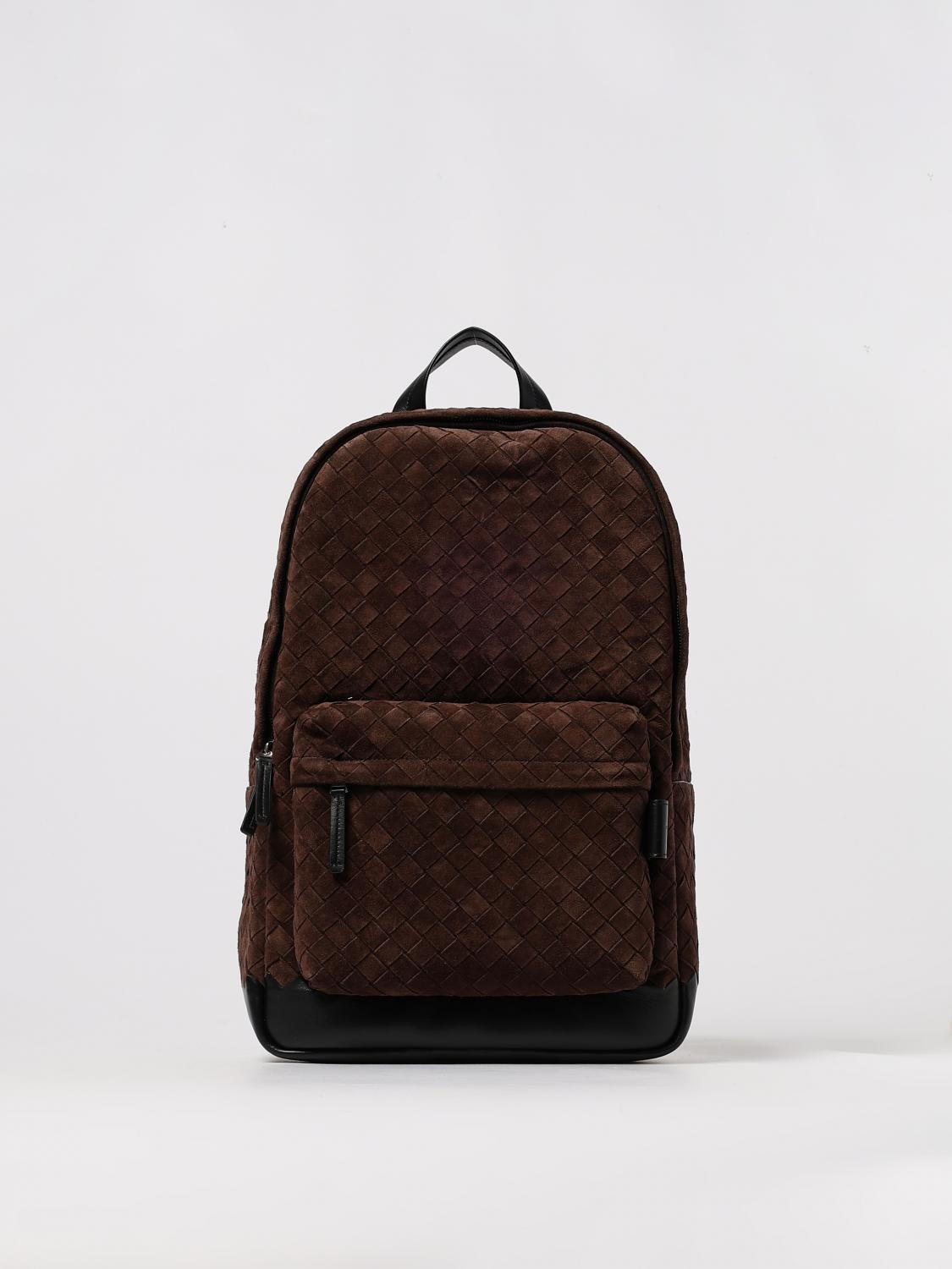 Bottega Veneta Backpack Men Brown BOTTEGA VENETA