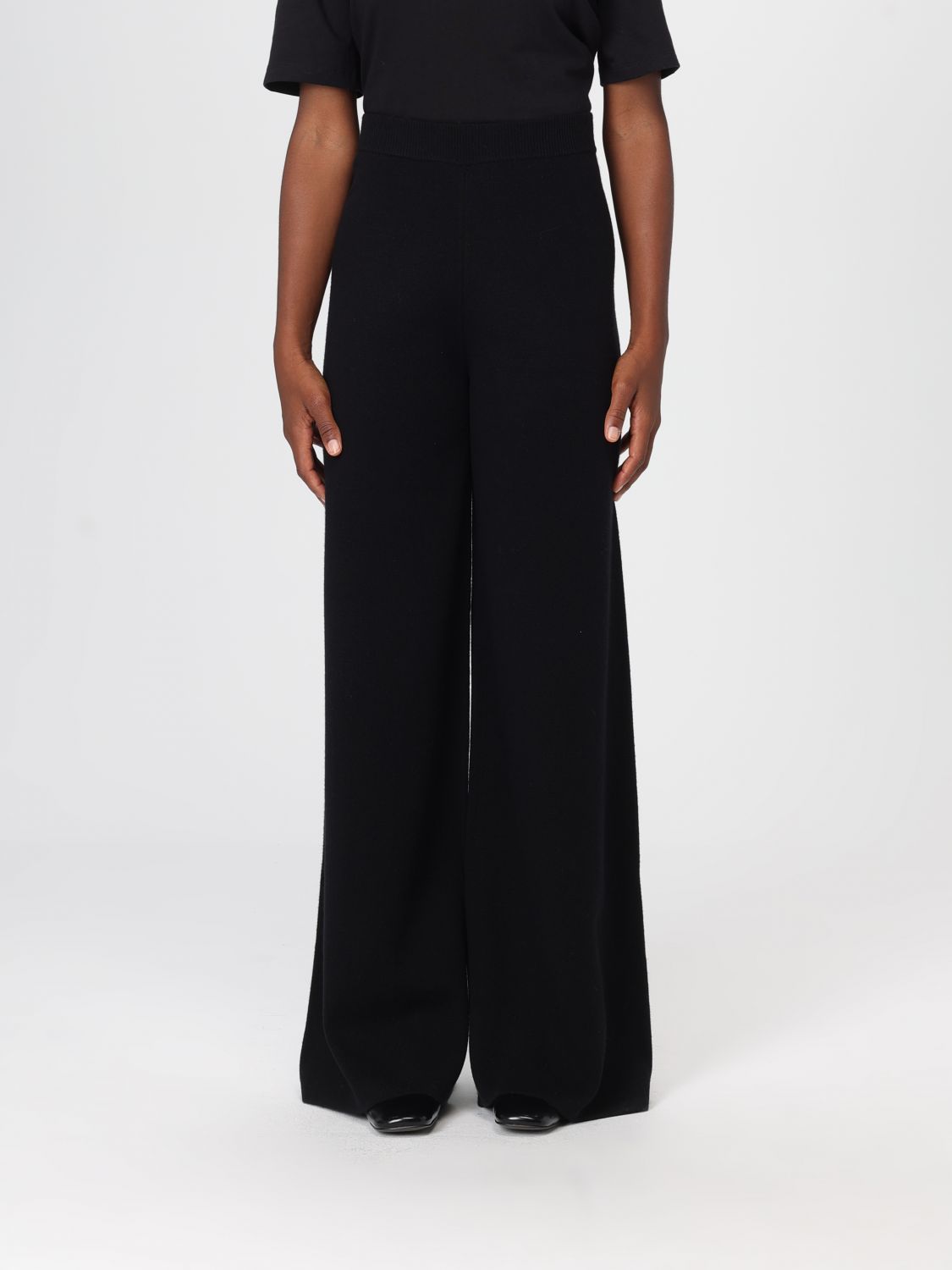 Max Mara Pants Woman Black MAX MARA