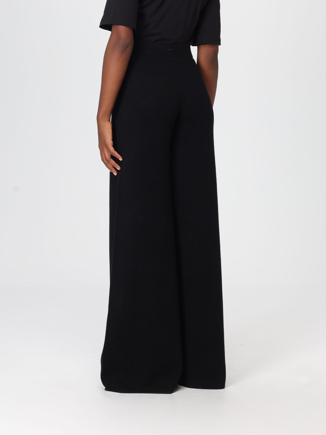Max Mara Pants Woman Black MAX MARA