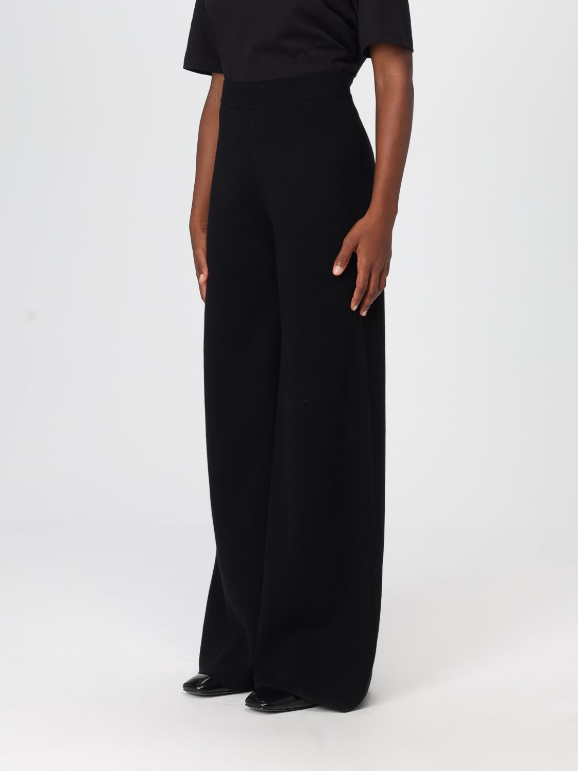 Max Mara Pants Woman Black MAX MARA