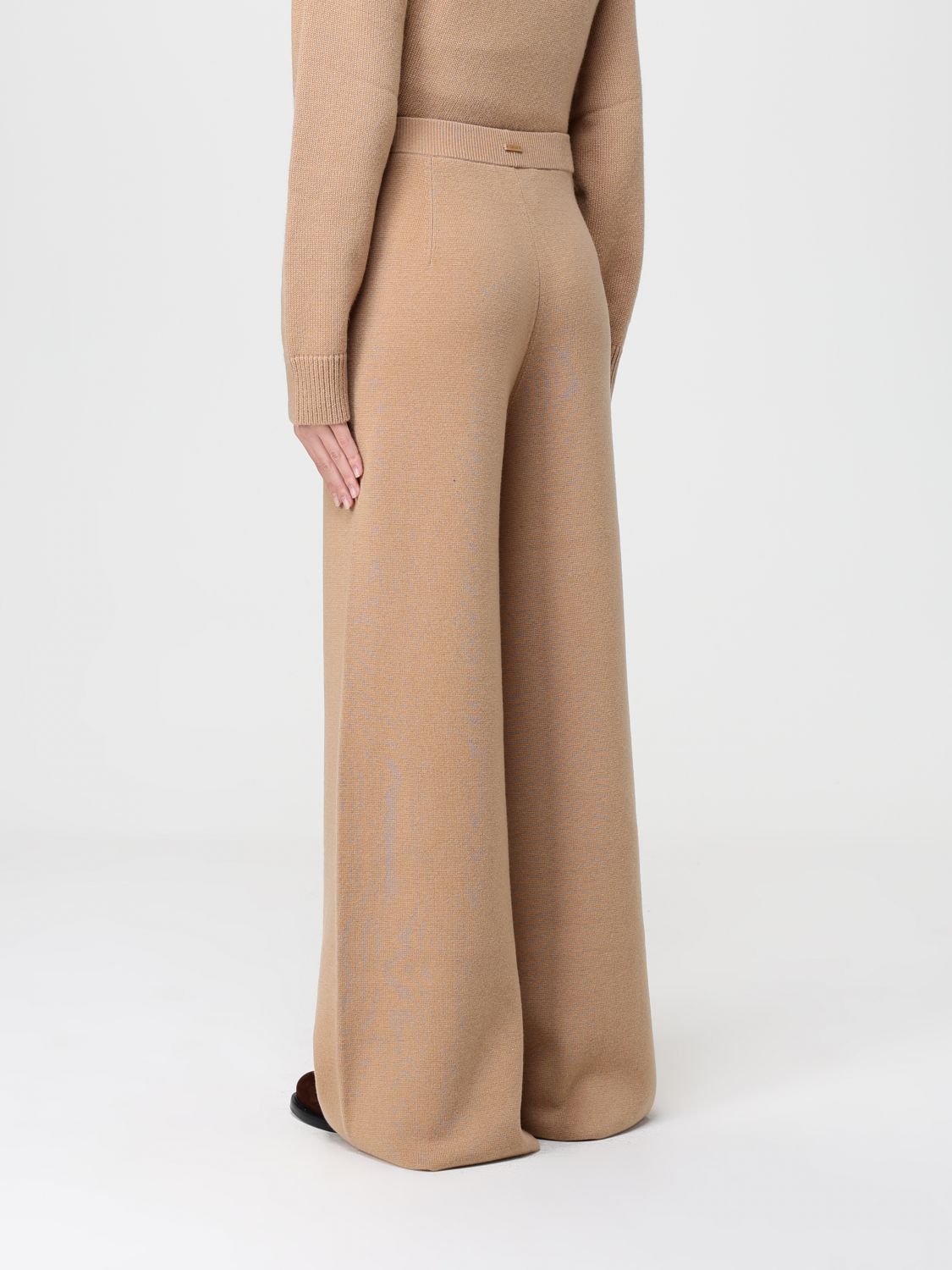 Max Mara Pants Woman Brown MAX MARA