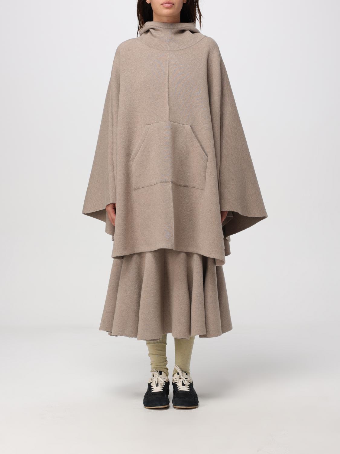 Bottega Veneta Coat Woman Beige BOTTEGA VENETA