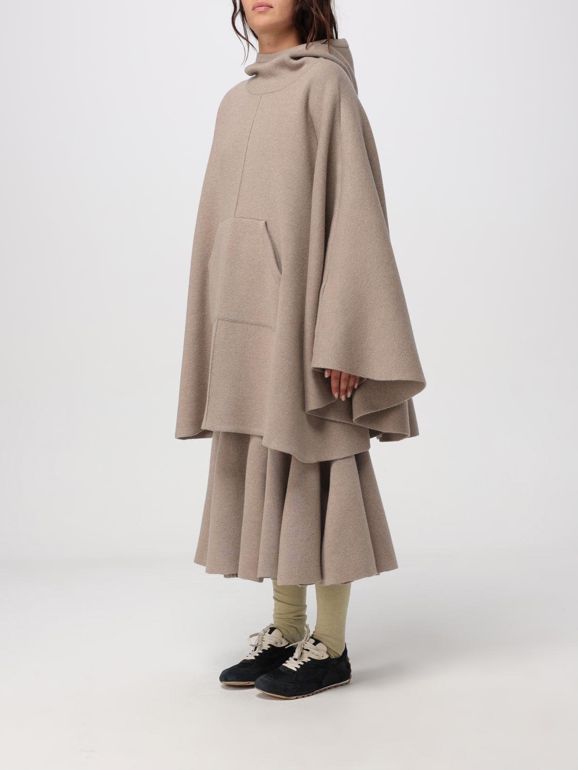 Bottega Veneta Coat Woman Beige BOTTEGA VENETA