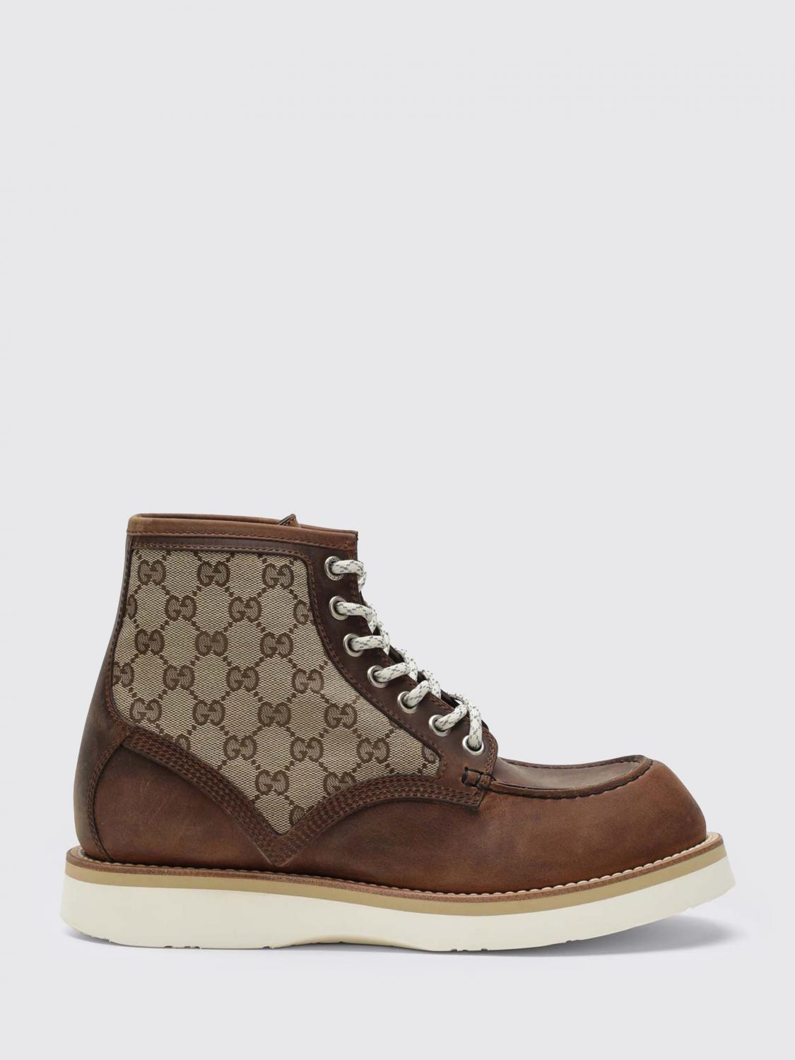 Gucci Boot Men Beige GUCCI