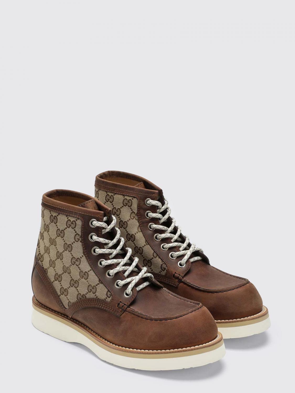 Gucci Boot Men Beige GUCCI