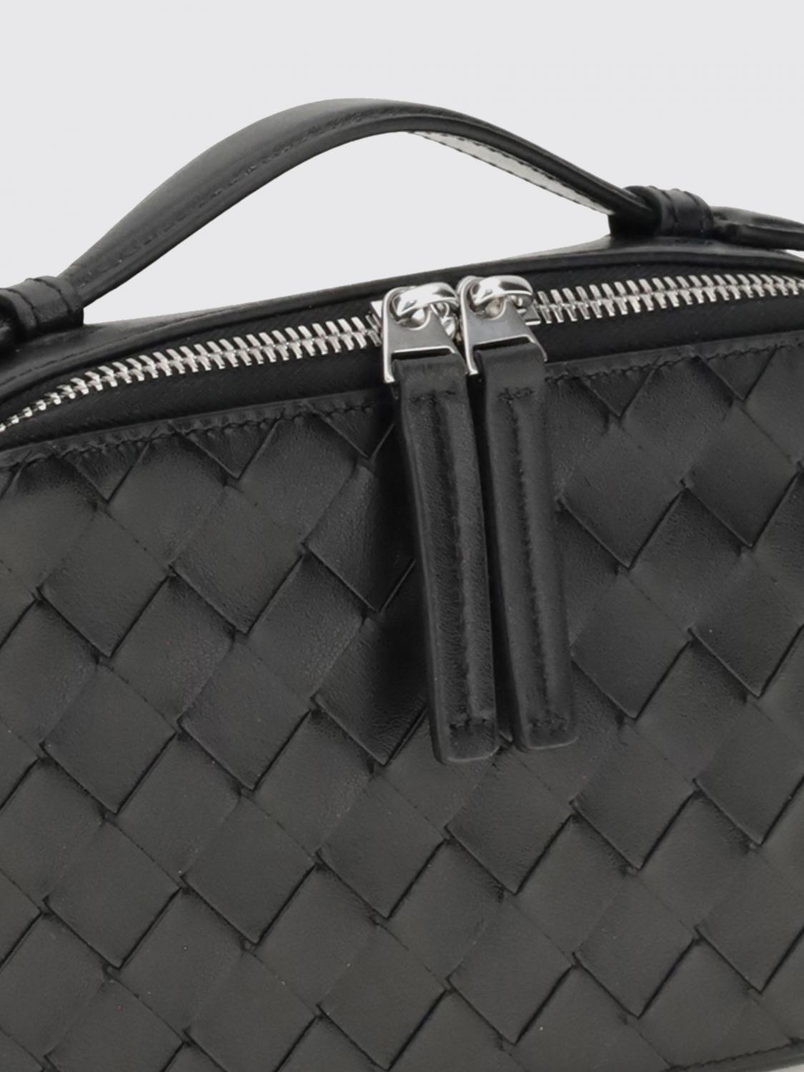 Bottega Veneta Shoulder Bag Men Black BOTTEGA VENETA
