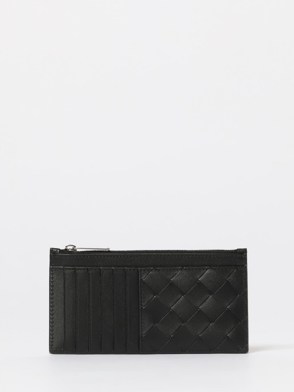 Bottega Veneta Wallet Men Black BOTTEGA VENETA