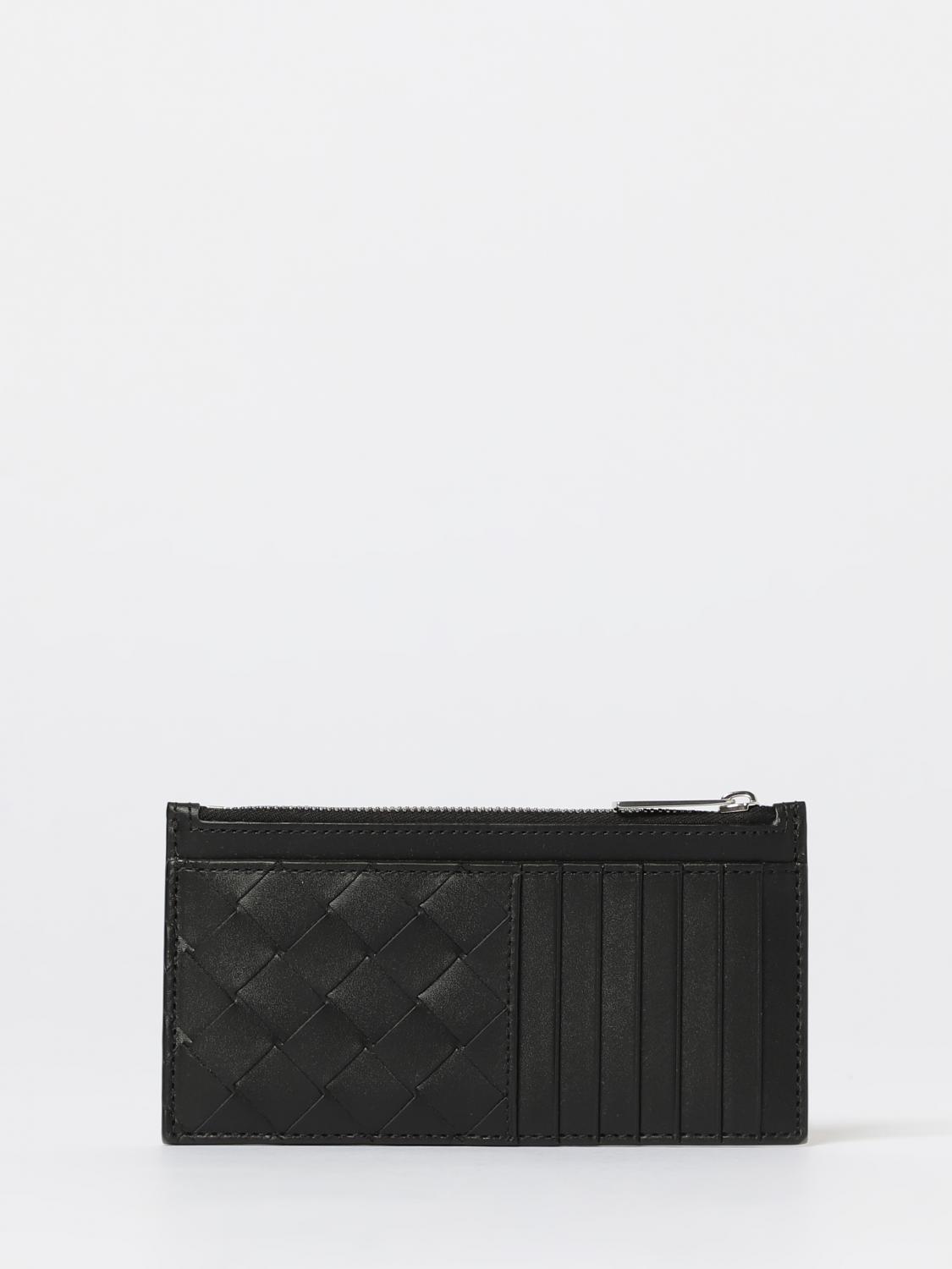 Bottega Veneta Wallet Men Black BOTTEGA VENETA