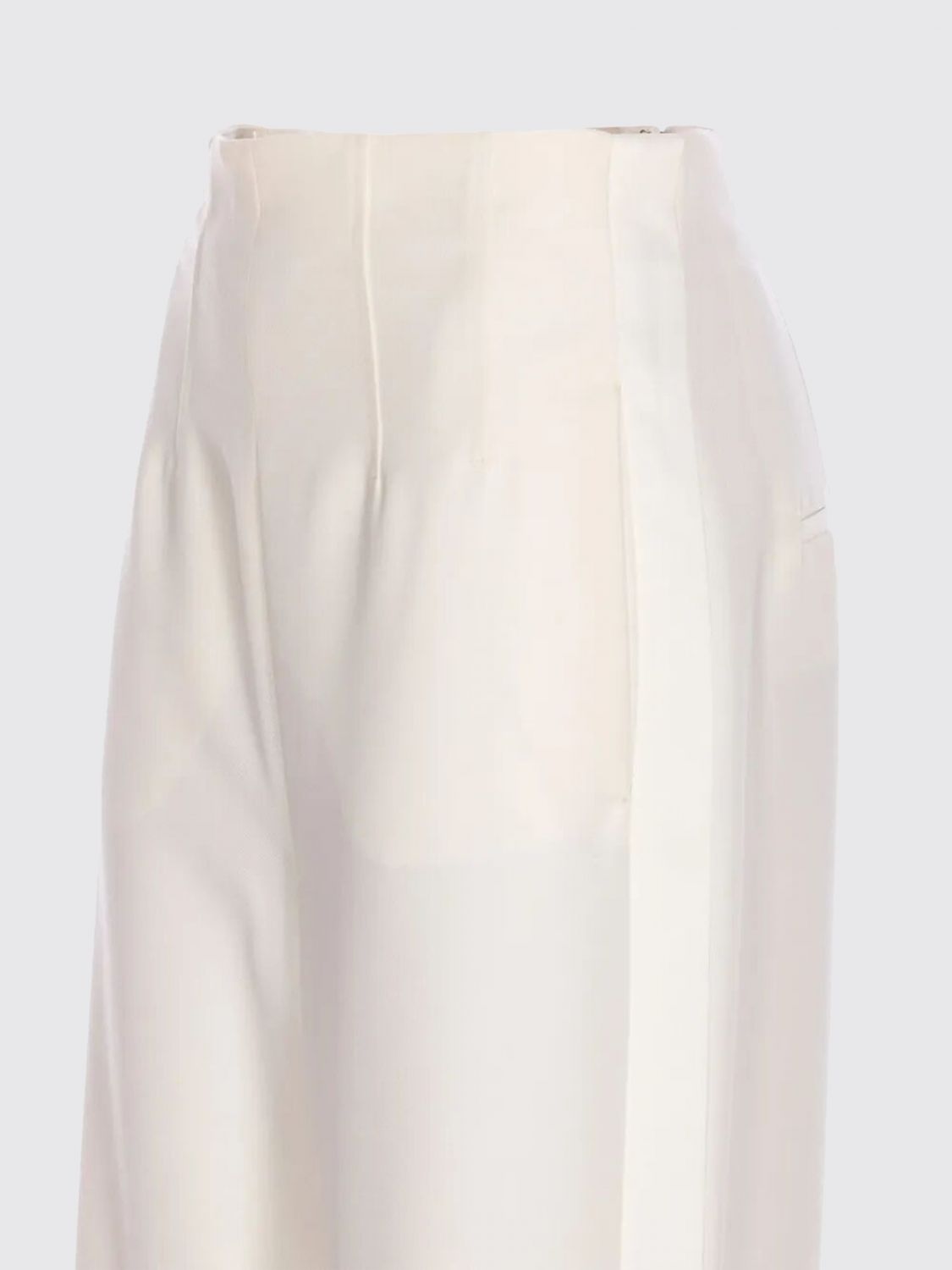 Max Mara Pianoforte Pants Woman White