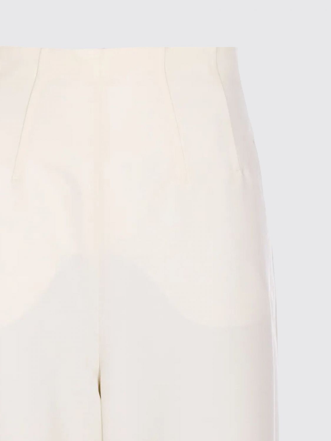 Max Mara Pianoforte Pants Woman White