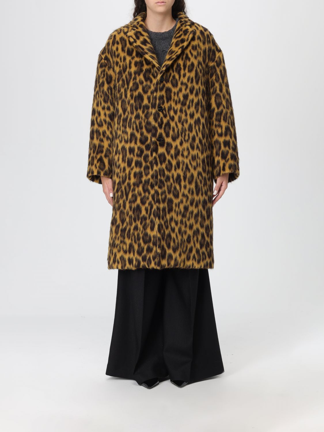 Bottega Veneta Coat Woman Camel BOTTEGA VENETA